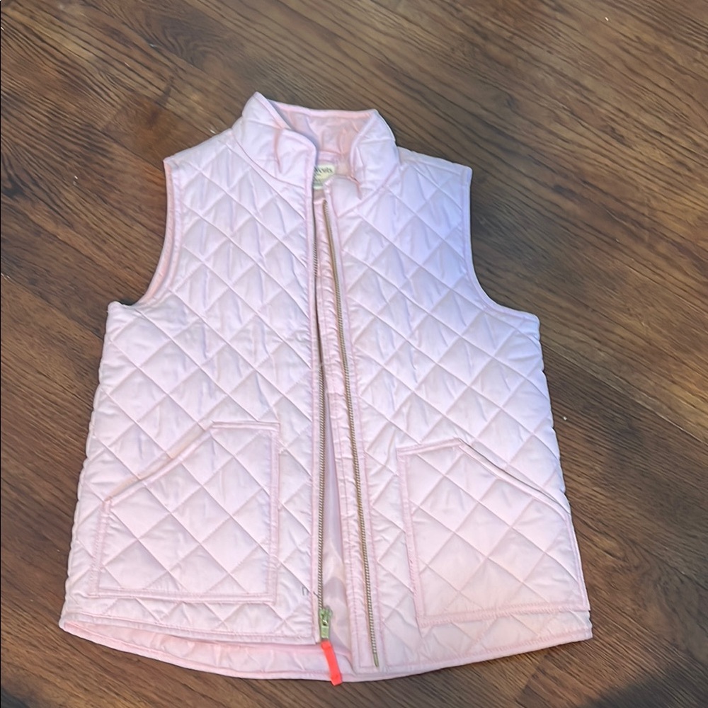 Pink Quilted Kids Vest